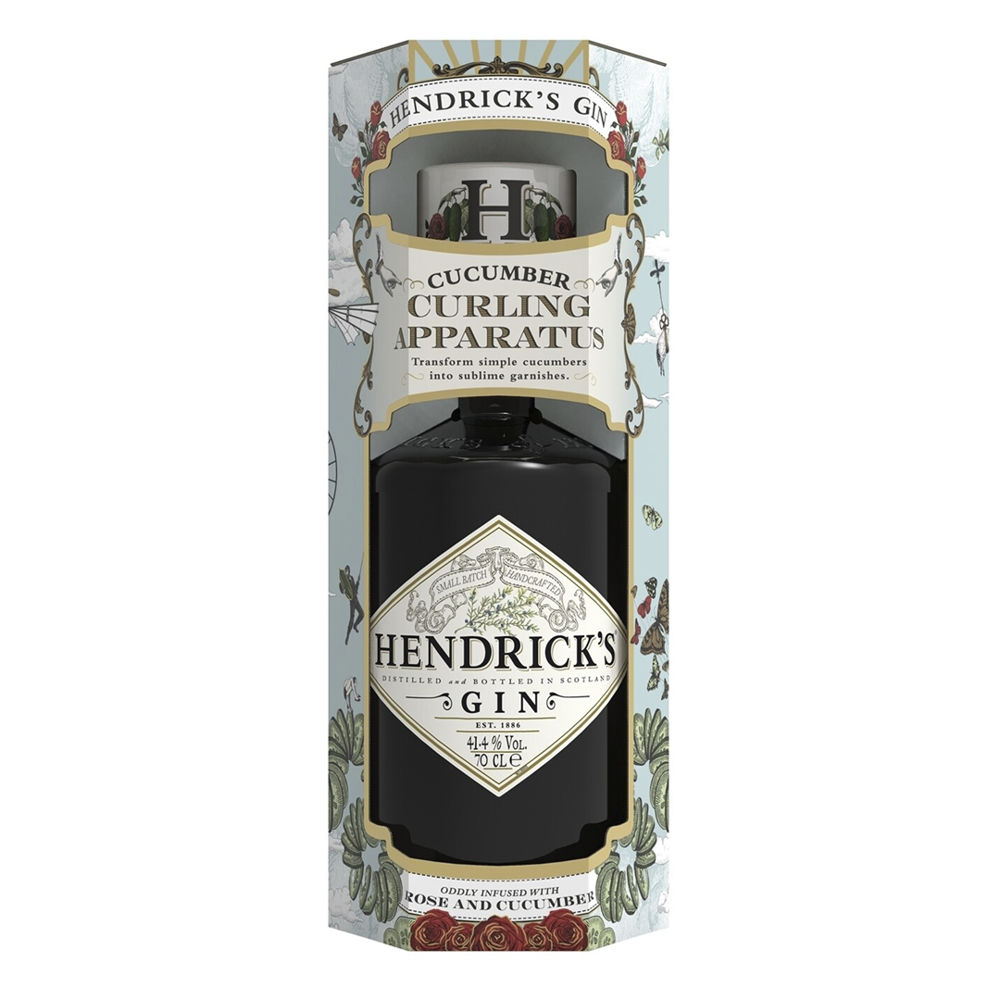 Imagen de PACK HENDRICKS 700ML + CORTA PEPINO