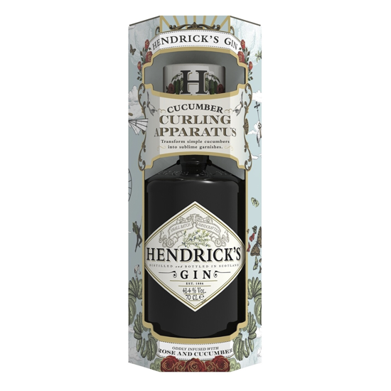 Imagen de PACK HENDRICKS 700ML + CORTA PEPINO