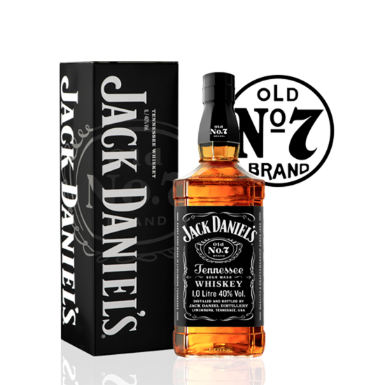 Imagen de JACK DANIEL'S OLD No. 7 1000 ML TIN