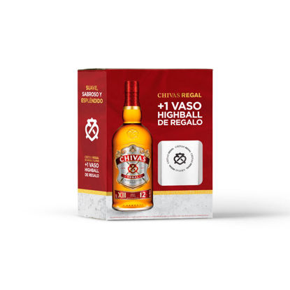 Imagen de CHIVAS REGAL 12YO 1LT + VASO