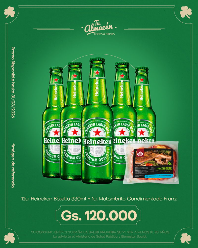 Imagen de SAINT PATRICK HEINEKEN