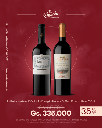 Imagen de PROMO MALBEC #1