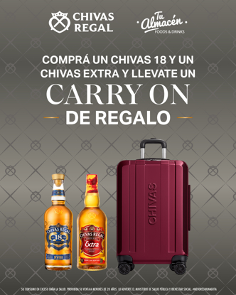 Imagen de Chivas 18 + Extra con Carry on
