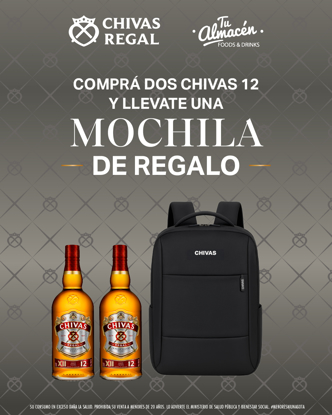 Imagen de CHIVAS 12 + MOCHILA