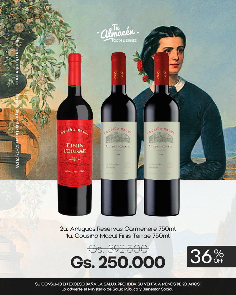 Imagen de PROMO VINO TINTO #3